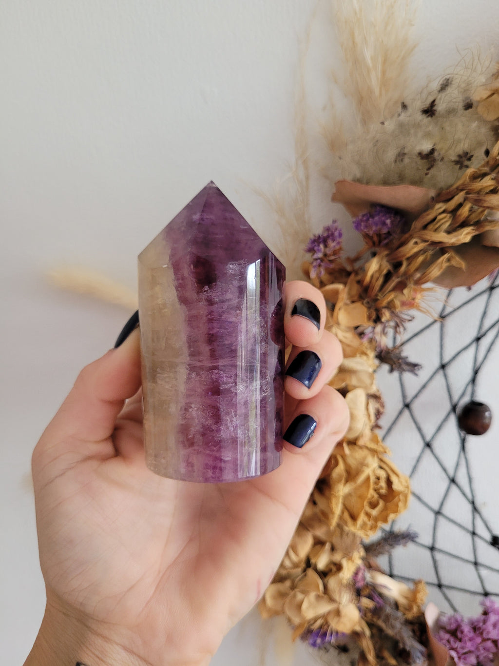 Purple Fluorite Cylinder Point