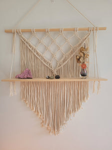 Macrame Shelf (Natural Beige)