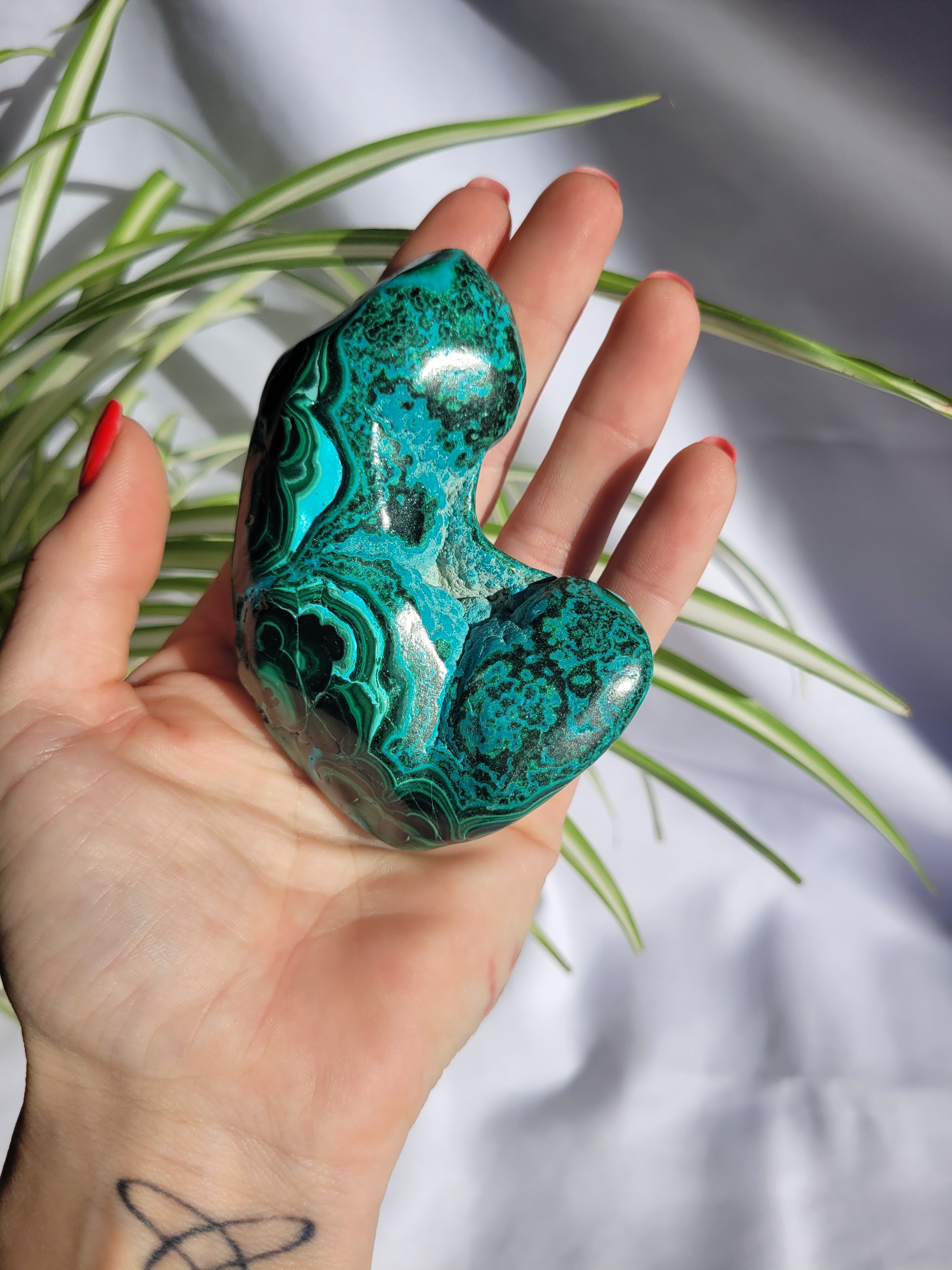 Chrysocolla/Malachite Large Freeform