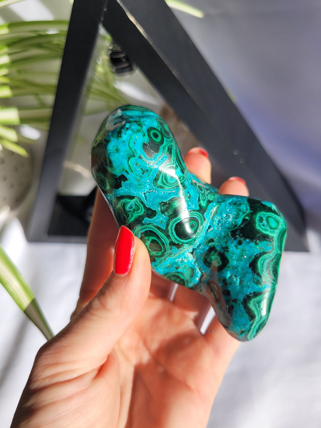 Chrysocolla/ Malachite Large Freeform