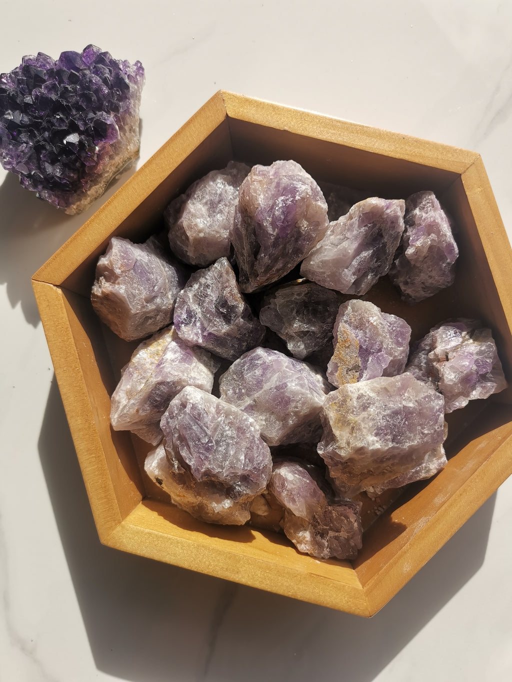 Chevron Amethyst Raw