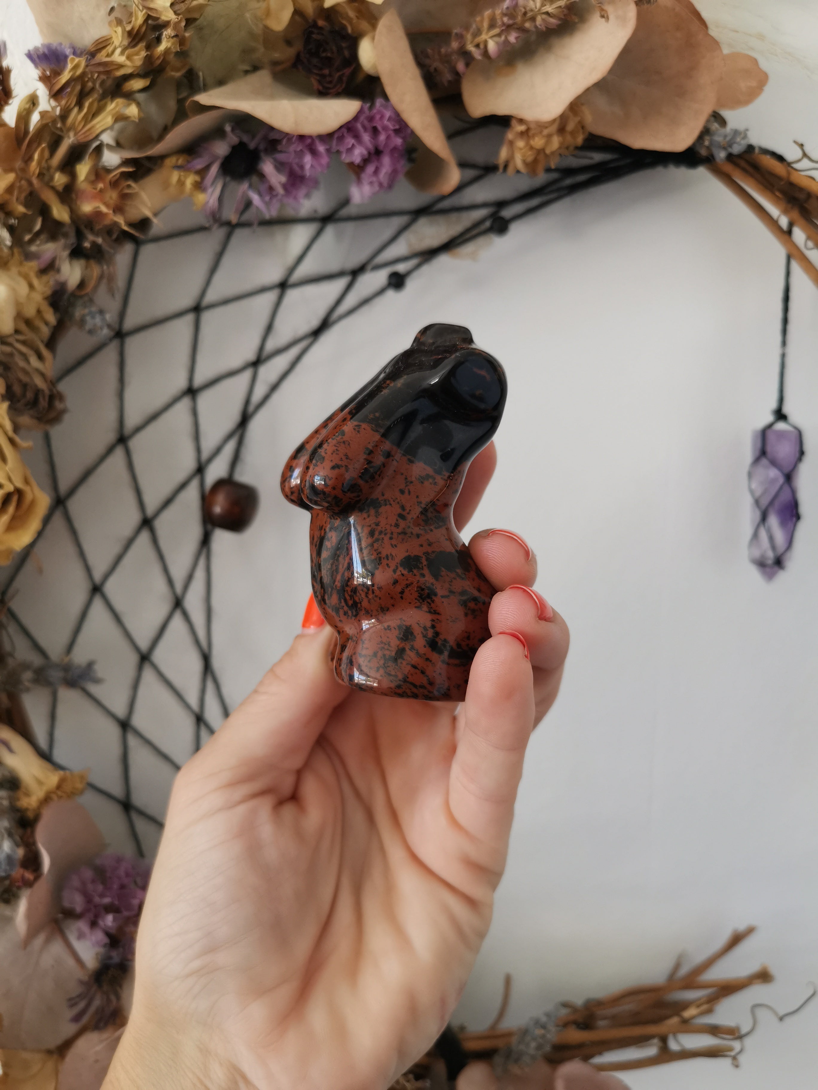 Mahogany Obsidian Goddess #2