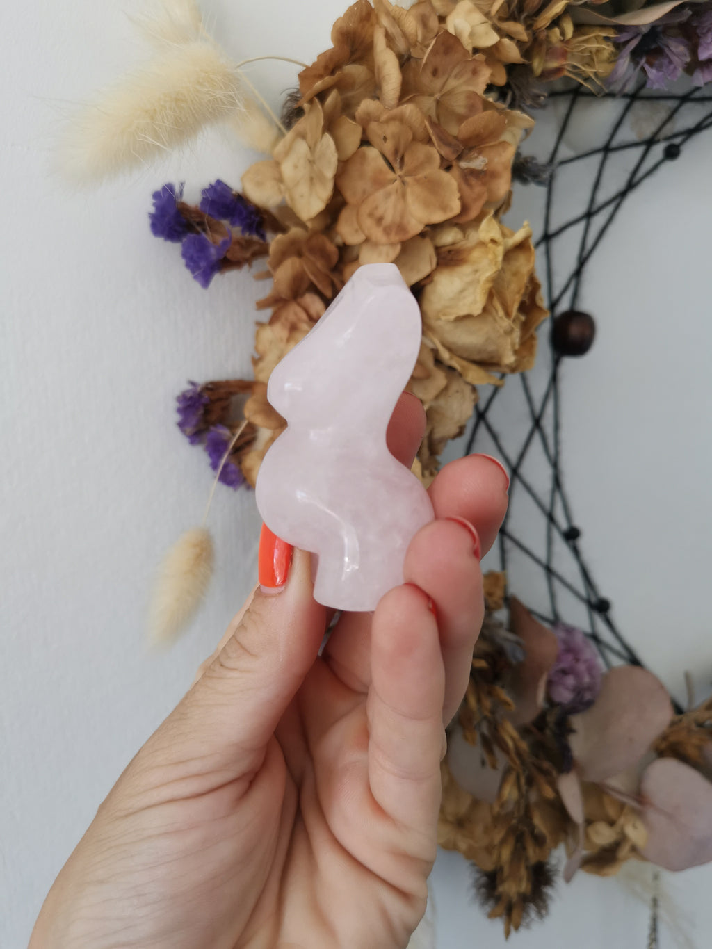 Rose Quartz Pregnant Goddess #2 (small)